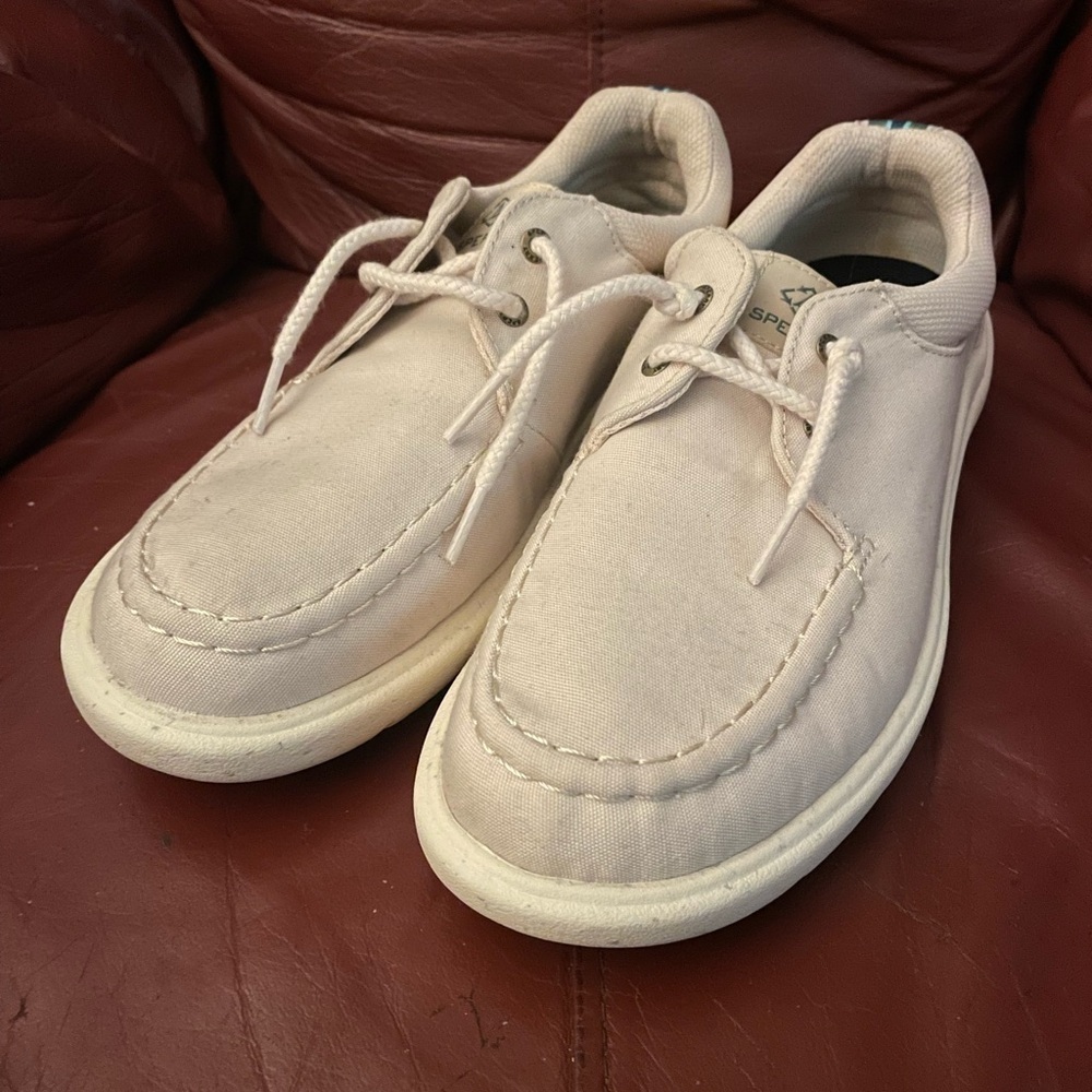 women’s Sperry Captains Moc Sea Ivory 8